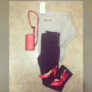 Charcoal skinny fit Dress pant